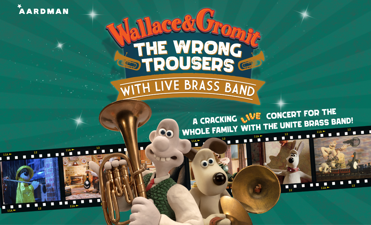 Wallace & Gromit: The Wrong Trousers + Live Brass Band (U)