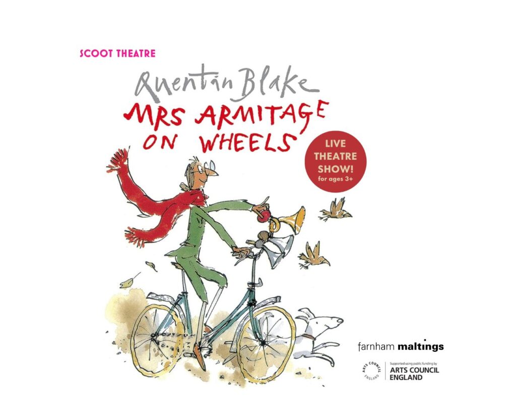 Quentin Blake’s Mrs Armitage on Wheels